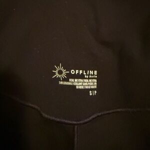 OFFLINE by Aerie Black Leggings